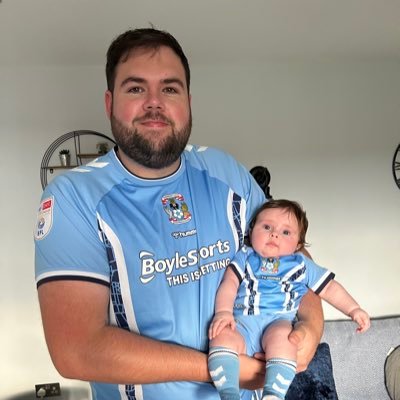 TJepson93's profile picture. Just another mad Coventry City Fan, following the Sky Blues around the country! PUSB 🩵⚽️
