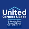 UnitedCarpetsCW's profile picture. Locally owned, but with big chain choice & prices. Offering a huge range of carpets, vinyl & woodflooring, rugs, and beds. On Nantwich Road, Crewe CW2 6AD.