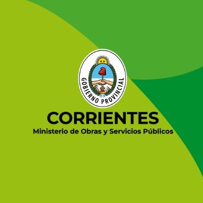 Cuenta Oficial del Ministerio de Obras y Servicios Públicos de la Provincia de Corrientes.