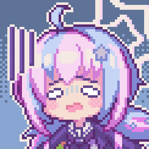 i draw pixelart. 

➤ https://t.co/t9Pbh0mQb2 (comms and wait list info)
(wait list closed atm)

*currently working on 2nd batch, 3rd batch soon

discord : chalm_s