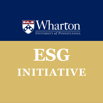 The ESG Initiative at the Wharton School Profile