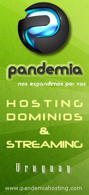 PANDEMIA Hosting Uruguay provee Servicios de Web Hosting, Registro de Dominios y Streaming Radio