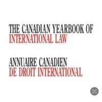 Canadian Yearbook of International Law (@cyil_acdi) 's Twitter Profile