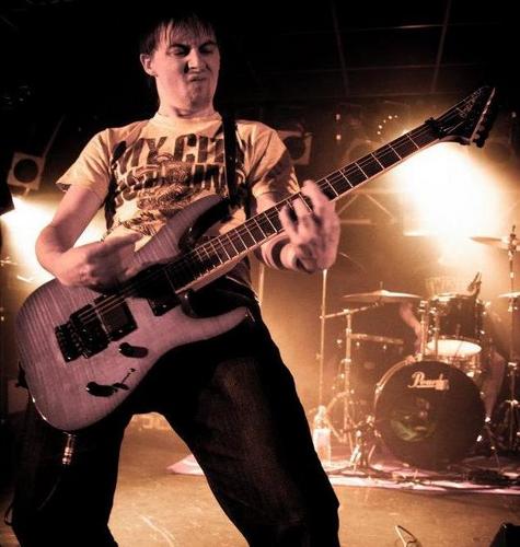 Guitarplayer with For Blood And Vengeance, amateur cyclist, burning things for a living!
