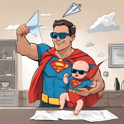 New Dad tweeting parenting tips and my experience as a father