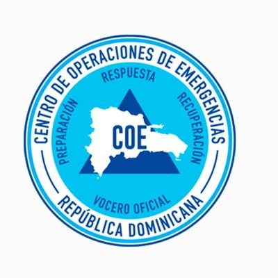 Cuenta oficial del Centro de Operaciones de Emergencias de la @PresidenciaRD