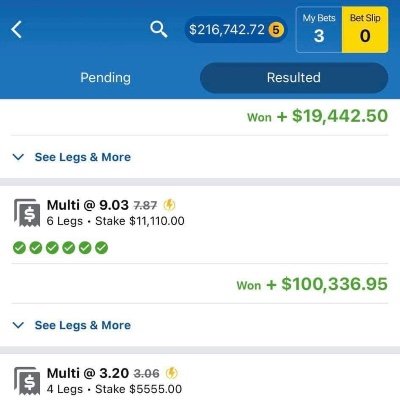 🏈American Sports expert 🔥 All bets are tracked 🆓 Join my FREE Telegram Channel: https://t.co/qnYZwpHBYn