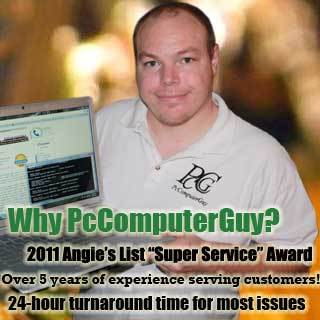 Computer Repair for Indianapolis, Fishers, Carmel, Indy Pc Computer Guy | Don't call the geeks, call the GUY! 317.883.PCCG or 866.653.6748 | Friendly & Reliable