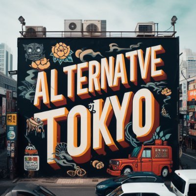 AlternaTokyo's profile picture. テーマ ⇨「面白きこともなき世をおもしろく」
#art
オリジナルデザインのT-Shirtsを販売中しています
https://t.co/JSFcqc7Nns