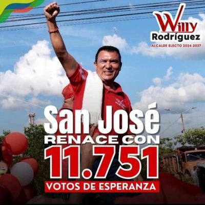 Willy Alejandro Rodríguez Rojas
Alcalde de San José del Guaviare 2024-2027

#NuestroCompromisoesconSanJose