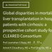 CLEAREDConsortium (@cleared_liver) Twitter profile photo CLEAREDConsortium (@cleared_liver) Twitter profile photo