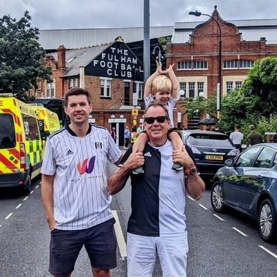 Fulham til I die. Son and Grandson in the groove.