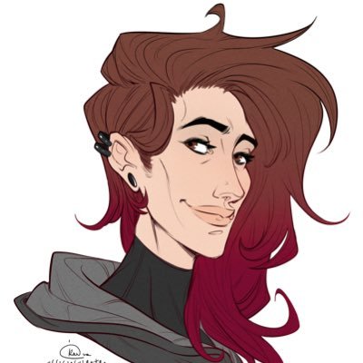 30 / Pirate at Heart / Actress / Certified Nerd / art by @kirschade @ufficiosulretro
