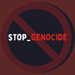 anti-genocide activist using social media to create awareness, share facts and dispel fake news.