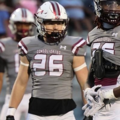 class of 26’ A&M Consolidated high school, inside linebacker, 6’ 196lbs