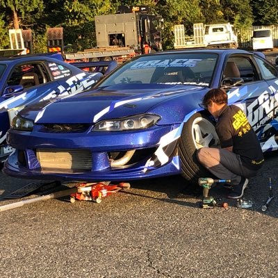 Drift team GRACE 180sx👼→s15/アドレスv125g #いのりまち #リコリコ こんぺこ ういびーむ 多分僕は当たり屋です