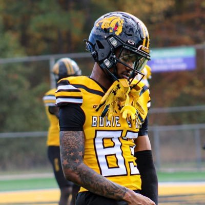 wide receiver @ bowie state university