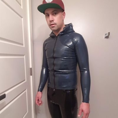 A latex loving boy toy from 🇨🇦🏳️‍🌈 Latex/Rubber is my main fetish but also into all sorts of kinky fun 😜 18+ FOLLOWERS  ONLY!! NSFW- Insta & Switched same