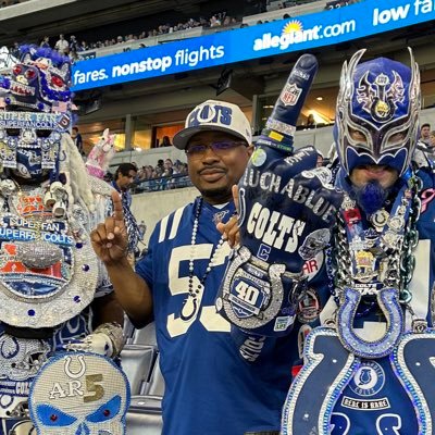 Die Hard Colts Fan , Clubseat ticket Holder co- host on First & 56th podcast@sidelinesports1