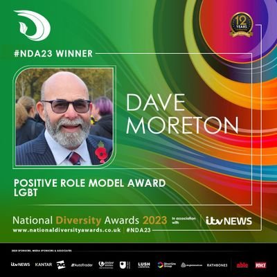 A follower of Jesus advocating for inclusivity, proud father of 5, grandfather of 6, openly gay, and winner of the NDA23 Positive Role Model LGBT award.