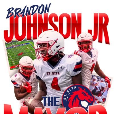 C/O 2027, @ St. Rita of Cascia High School, 3.5 GPA, RB 5’9 190lbs, brandon.johnson27@stritahs.com NCAA ID#  2403252761