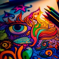 Colorful Doodle Art 🖌️🖍️🎨(@aggoy_nft) 's Twitter Profile Photo