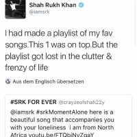 SRK Algerianne Univers 🇩🇿 ❤ (@crayzeofshah22) 's Twitter Profile