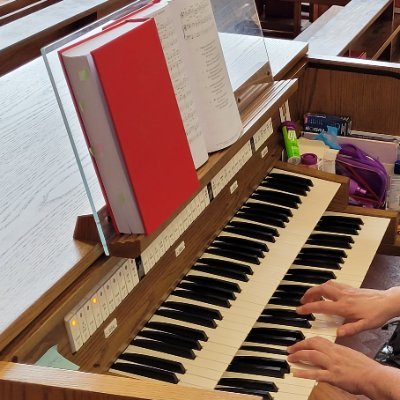 Liturgically minded organist, eclectic music tastes.