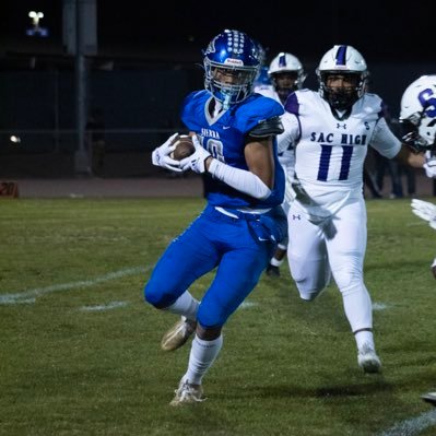 ATH/WR/DE | Class of ‘25 | #10 Sierra HS | 6’3 213 lbs | 3.0 GPA | Coach: @tonyjm3 | Email: talijr23@gmail.com| CELL: 510-292-5261| NCAA ID# 2403236774|