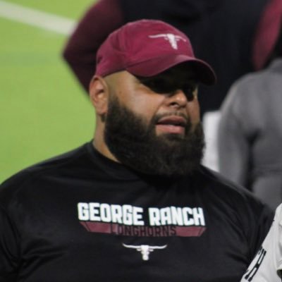 Defensive Line George Ranch High School. Husband to Ginger, Dad to Macario and Hollis.
