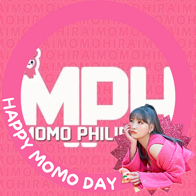 First Philippine Fanbase for TWICE's main dancer, sub vocalist, and sub rapper Hirai Momo 🍑 Updates regarding our best girl 모모 and also OT9