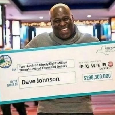 I'm Dave Johnson the winner of the powerball lottery I won $283.3 million I'm giving out $30,000 to my first 2k followers... Approval By Government 🇺🇲🇺🇲🇺🇲