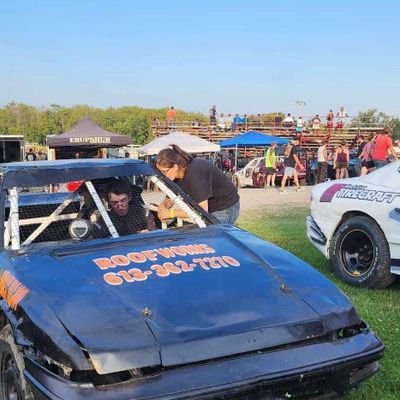 Racing enthusiasts, Have a wife and 6 kids

driver of the 21w dirt mini stock 

tracks:Cornwall speedway &Brockville speedway