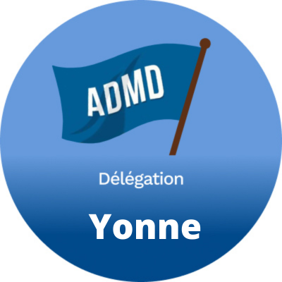 Délégation de l'Association pour le Droit de Mourir dans la Dignité de l'Yonne (@Admdfrance) - Mail : admd89@admd.net