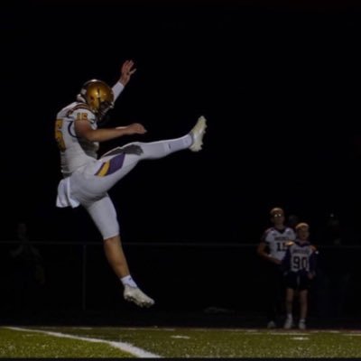 4.5⭐️ Punter | 4⭐️ Chris sailer kicking | 5’11 195 lbs | Hobart HS (IN) 4.2 GPA | NCC All Conference Punter | Combo K/P | Class of 25’ |