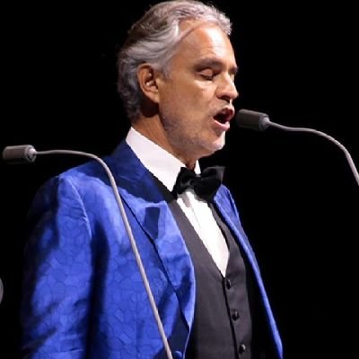 Official Andrea Bocelli on twitter
Reaching out to say thank you to all my fans all over the globe