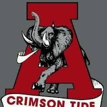 Supporting the University of Alabama, Roll Tide