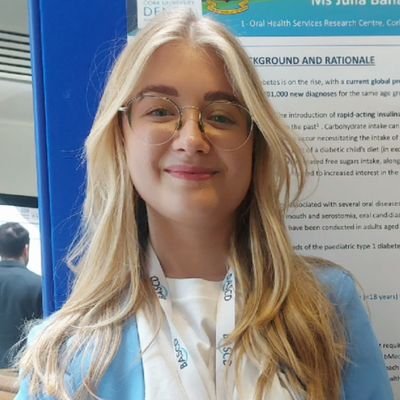 PhD Scholar @SPHeREprogramme @hrbireland @UCCPublicHealth |
Research Assistant @HIRH_Ireland @UCCPublicHealth |
BSc, MDPH (Masters in Dental Public Health)
