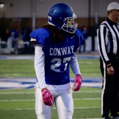 5'11| LB,WR,RB,QB,K|158lbs| CLASS OF 2028|CONWAY JUNIOR HIGH|CONWAY AR I AR MADE|3.5 GPA| 4.9 40 time l501-428-7719|luisacosta083109@gmail.com|starter|