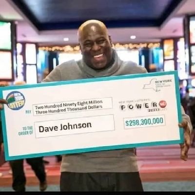 I'm Dave Johnson the winner of the powerball lottery I won $283.3 million I'm giving out $30,000 to my first 2k followers...