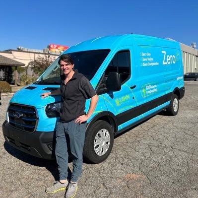 lawnempire's profile picture. Goal: Achieve 100% electrification by 2025 at scale Currently: 9 mm landscape founder ATL 70% electric