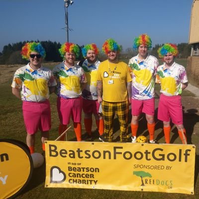 Dedicated to raising funds for the amazing @beatson_charity through fundraising events including our flagship event #FootGolf 💛💛