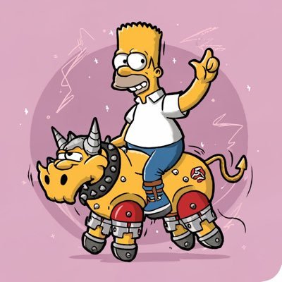 Who let the NFT bulls out?! Simpsons kicking off this bull run !! Grab yourself one of the 2000 unique #SimpsonsBulls