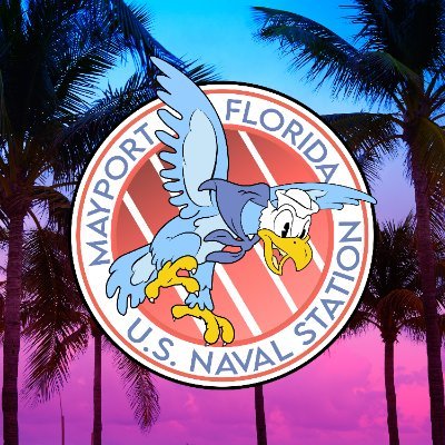 𝐎𝐟𝐟𝐢𝐜𝐢𝐚𝐥 𝐍𝐀𝐕𝐒𝐓𝐀 𝐌𝐚𝐲𝐩𝐨𝐫𝐭 𝐚𝐜𝐜𝐨𝐮𝐧𝐭. Mayport is home to a busy seaport as well as an air facility, and home to the Navy's 4ᵗʰ Fleet.