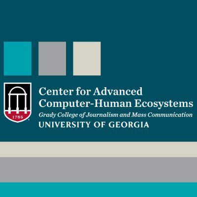 University of Georgia Center for Advanced Computer-Human Ecosystems (PI: @sunjooahn). #virtualreality #VR #games #AR #MX #communication #technology #research