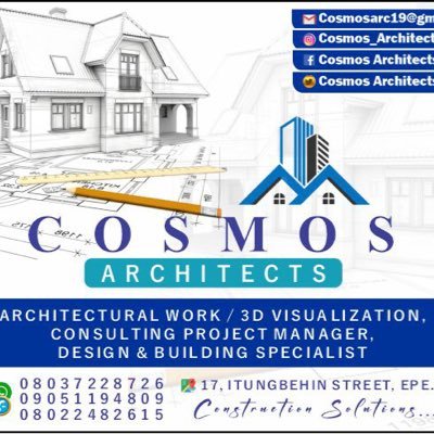 cosmos Architects and builders we deal with both architectural and civil engineering work. making ur dreams a reality.....