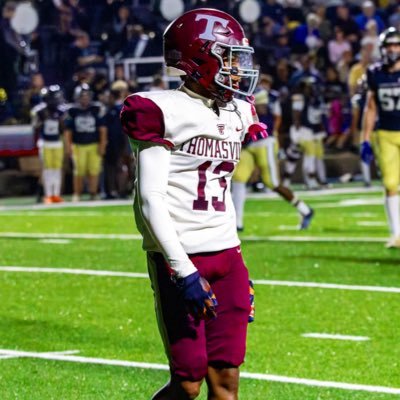 Thomasville High School | C/O ‘25 | Safety & QB | 5’11 170lbs | 3.80 GPA | 📧| 4.4 40 yard dash|Shern.Collins01@gmail.com | Phone # (334) 643-0936