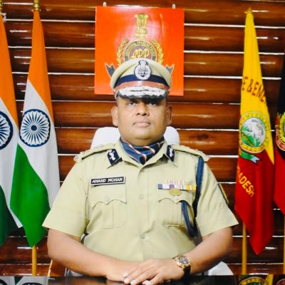 This is the official twitter account of the Director General of Police, Arunachal Pradesh - Anand Mohan, IPS. Dial 112 for crime, emergency.