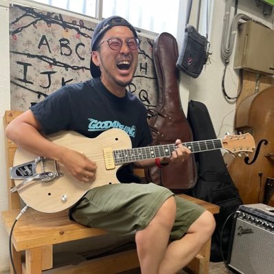Gaku_8969's profile picture. 大阪堺のバンド「GOOD4NOTHING」に加入したい！夢を叶えるためにSwing Goatというバンドをやってます🔥八百屋&ギターブランド経営🥬🎸電子書籍→https://t.co/wr48EQyvG4