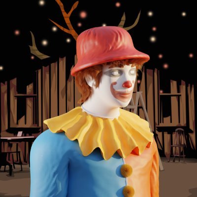 Clowning around as an Ordinals Web3 Clown 

PFP 1/1 @CirqueLeNoir collection - made by Cench
X banner made by @MassBee_BTC